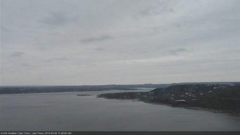 Lake Travis webcam, March 4, 2019 10:50 AM CT