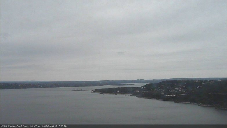 Lake Travis webcam, March 4, 2019 11:15 AM CT