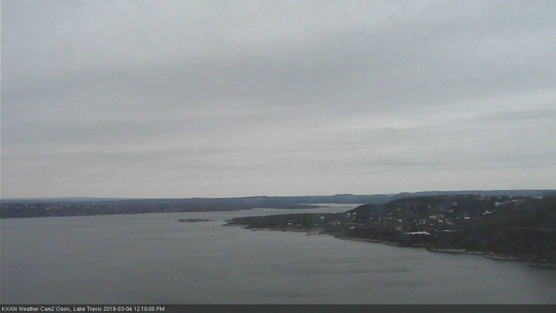 Lake Travis webcam, March 4, 2019 11:20 AM CT