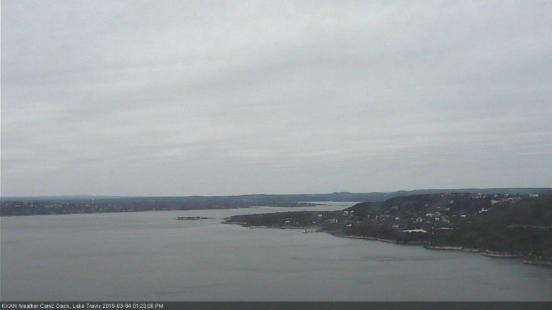 Lake Travis webcam, March 4, 2019 12:25 PM CT