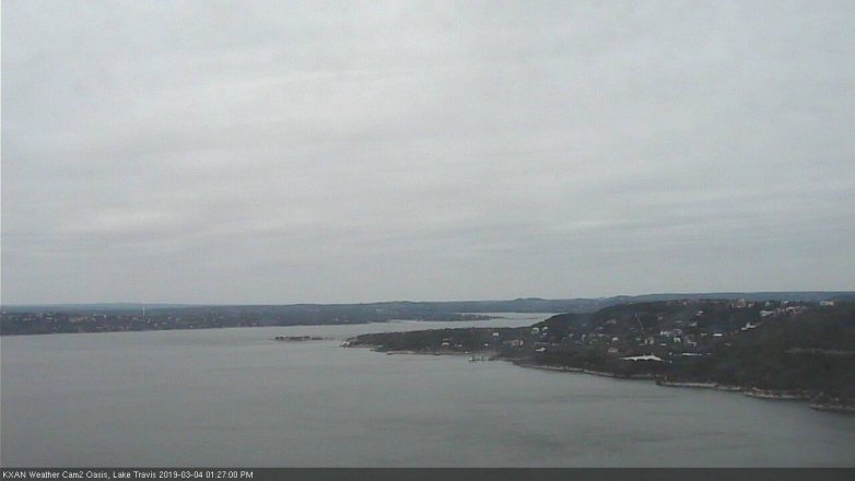 Lake Travis webcam, March 4, 2019 12:30 PM CT
