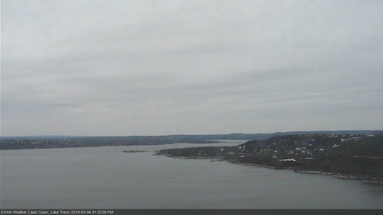 Lake Travis webcam, March 4, 2019 12:35 PM CT