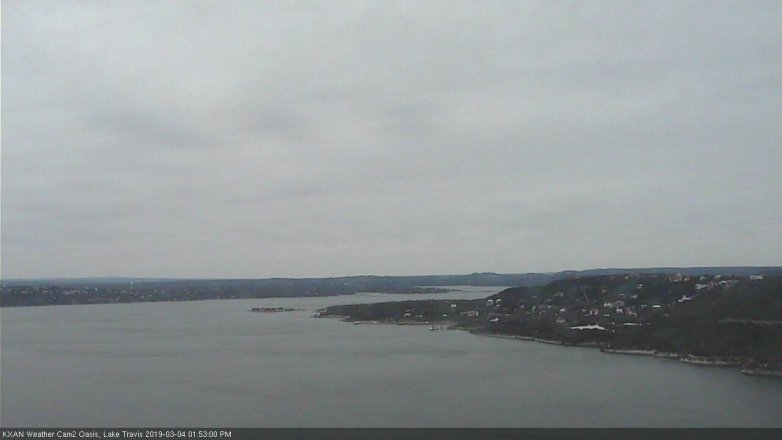 Lake Travis webcam, March 4, 2019 12:55 PM CT