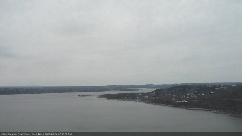 Lake Travis webcam, March 4, 2019 1:10 PM CT