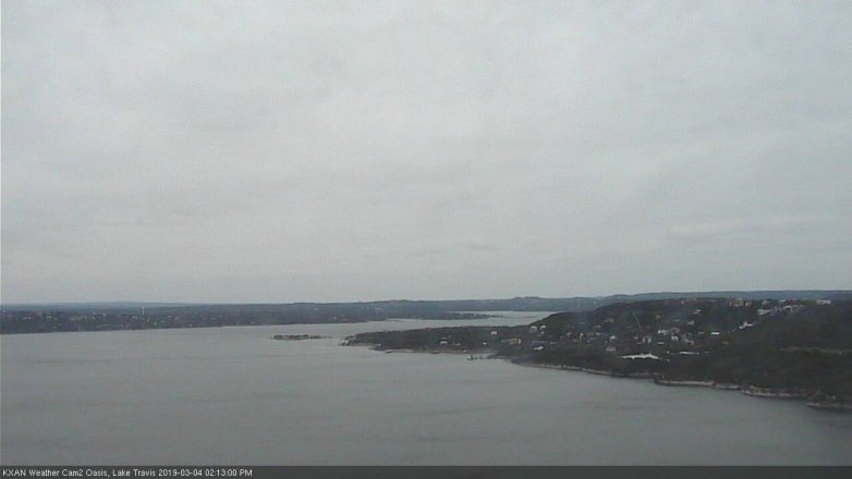 Lake Travis webcam, March 4, 2019 1:15 PM CT