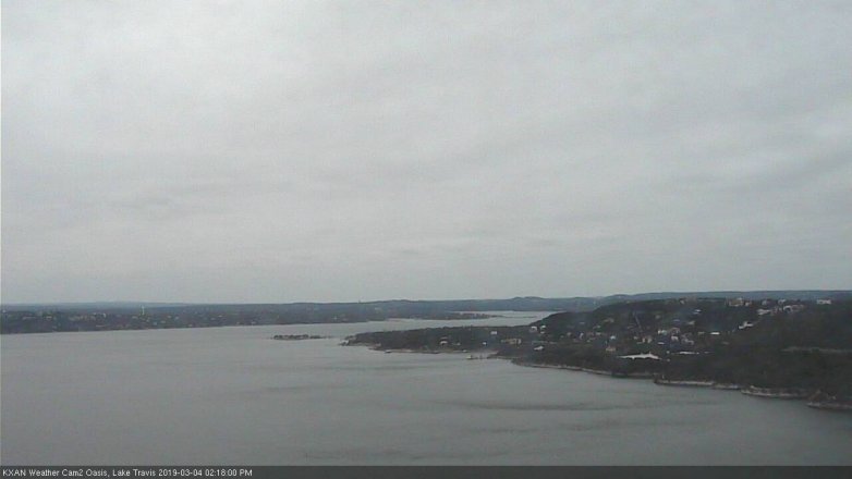 Lake Travis webcam, March 4, 2019 1:20 PM CT