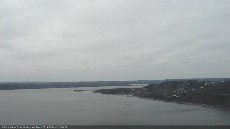 Lake Travis webcam, March 4, 2019 1:25 PM CT