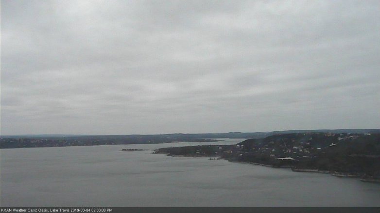 Lake Travis webcam, March 4, 2019 1:35 PM CT