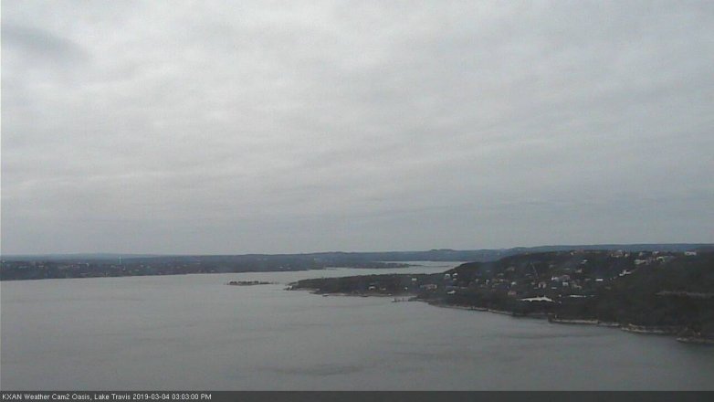 Lake Travis webcam, March 4, 2019 2:05 PM CT