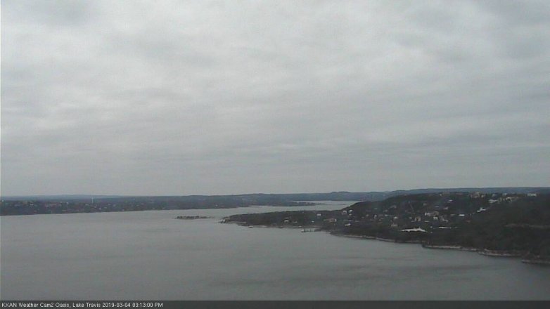 Lake Travis webcam, March 4, 2019 2:15 PM CT