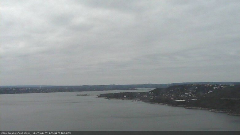 Lake Travis webcam, March 4, 2019 2:20 PM CT