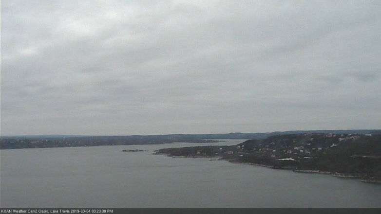 Lake Travis webcam, March 4, 2019 2:25 PM CT
