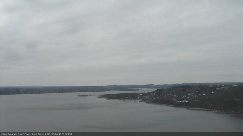 Lake Travis webcam, March 4, 2019 2:30 PM CT