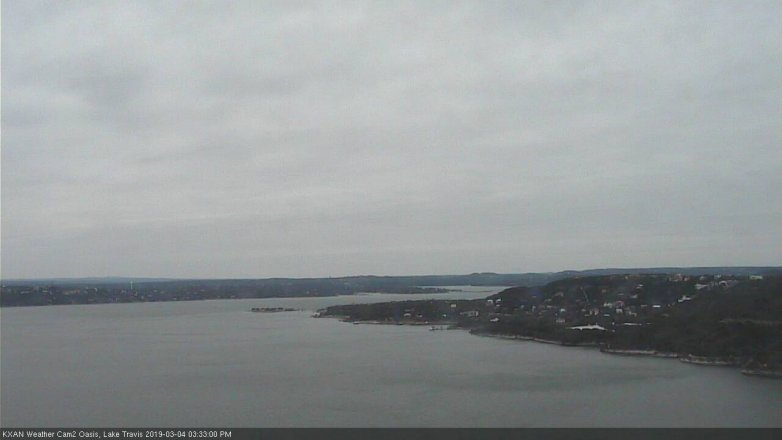 Lake Travis webcam, March 4, 2019 2:35 PM CT