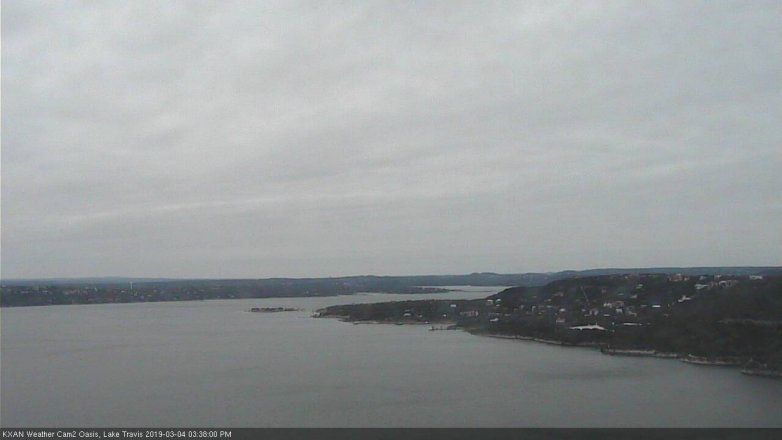 Lake Travis webcam, March 4, 2019 2:40 PM CT