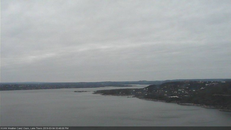 Lake Travis webcam, March 4, 2019 2:50 PM CT