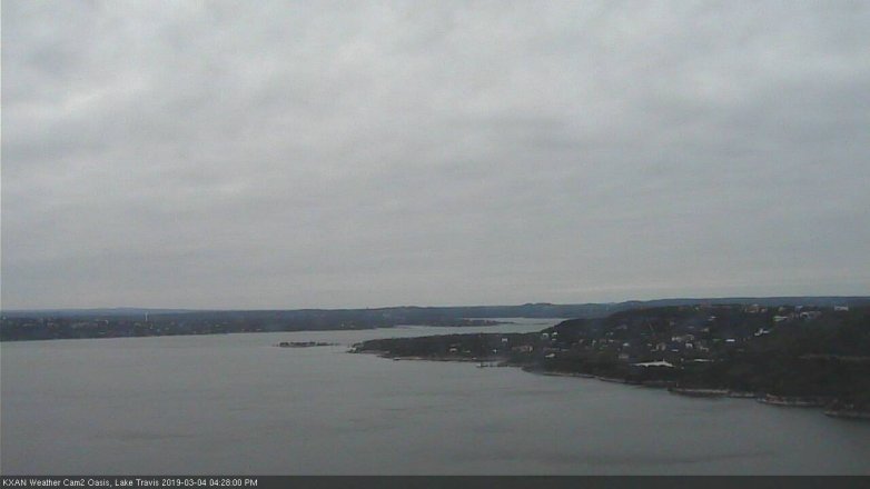 Lake Travis webcam, March 4, 2019 3:30 PM CT
