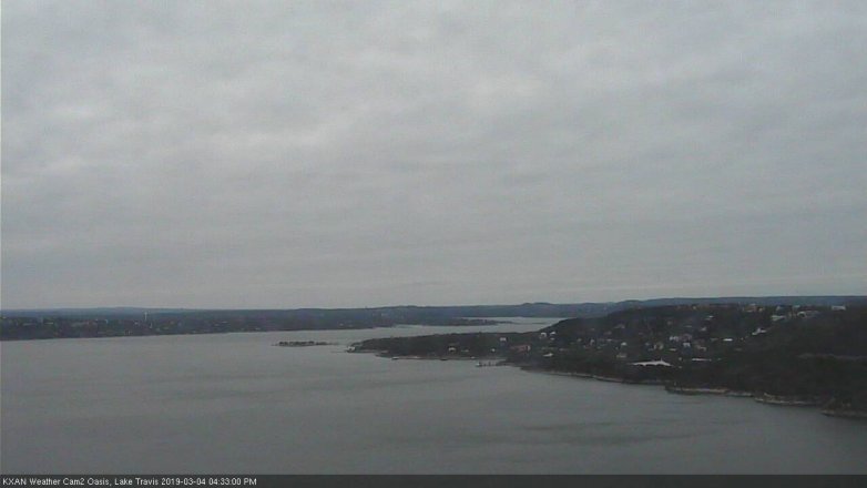 Lake Travis webcam, March 4, 2019 3:35 PM CT