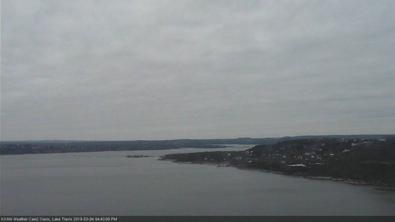 Lake Travis webcam, March 4, 2019 3:45 PM CT
