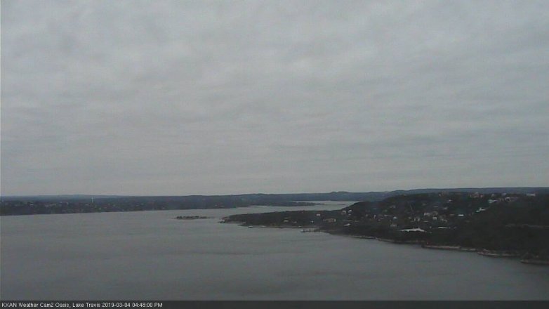 Lake Travis webcam, March 4, 2019 3:50 PM CT