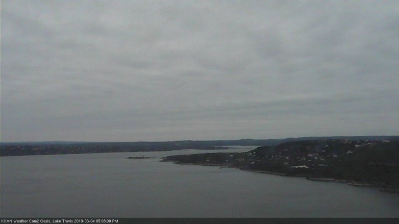 Lake Travis webcam, March 4, 2019 4:10 PM CT