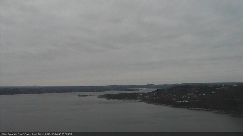 Lake Travis webcam, March 4, 2019 4:35 PM CT