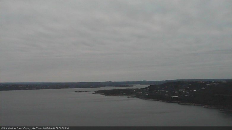 Lake Travis webcam, March 4, 2019 5:10 PM CT