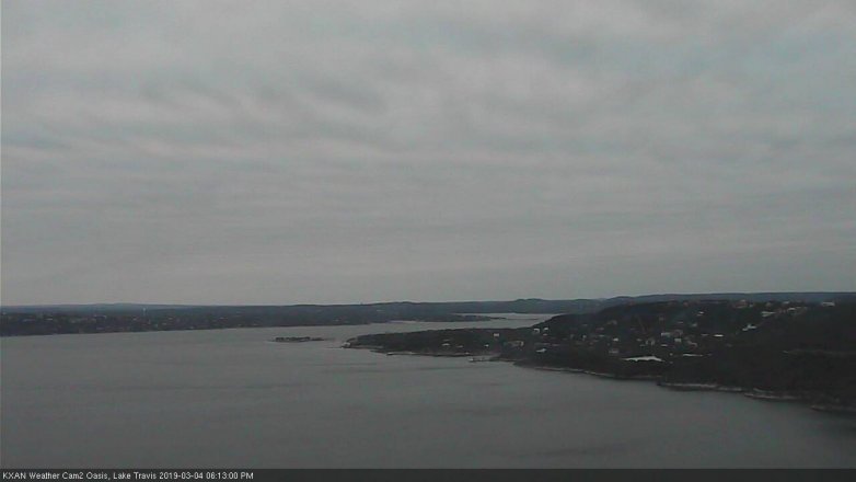 Lake Travis webcam, March 4, 2019 5:15 PM CT