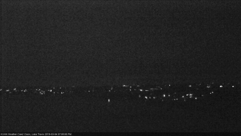 Lake Travis webcam, March 4, 2019 6:10 PM CT