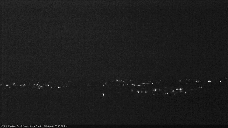 Lake Travis webcam, March 4, 2019 6:15 PM CT
