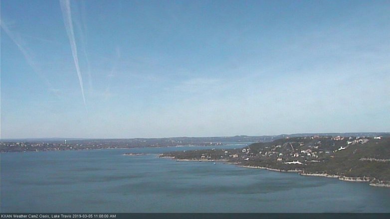Lake Travis webcam, March 5, 2019 10:10 AM CT