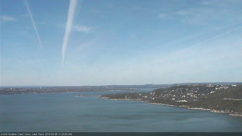 Lake Travis webcam, March 5, 2019 10:25 AM CT