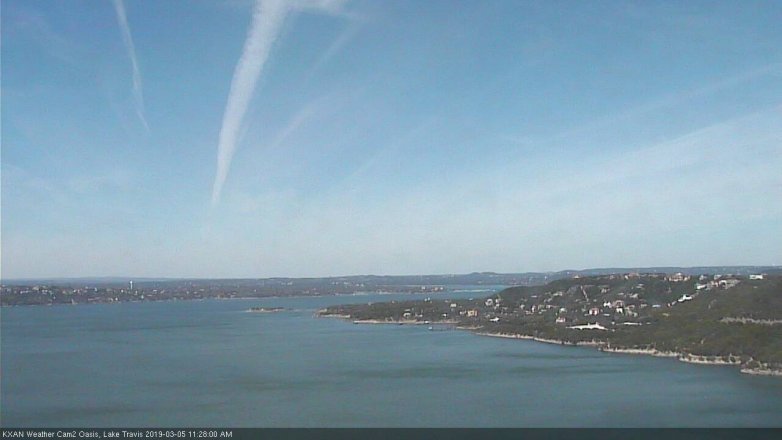 Lake Travis webcam, March 5, 2019 10:30 AM CT