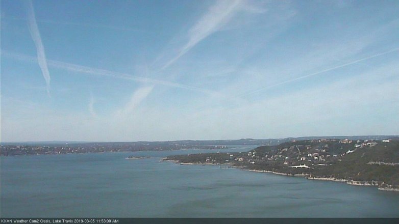 Lake Travis webcam, March 5, 2019 10:55 AM CT