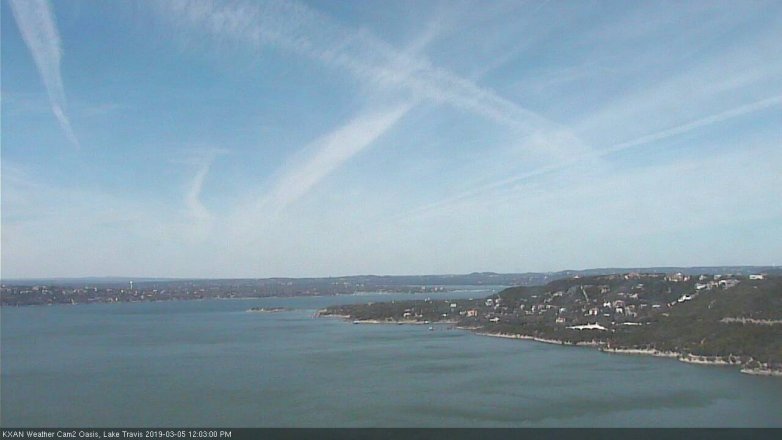 Lake Travis webcam, March 5, 2019 11:05 AM CT
