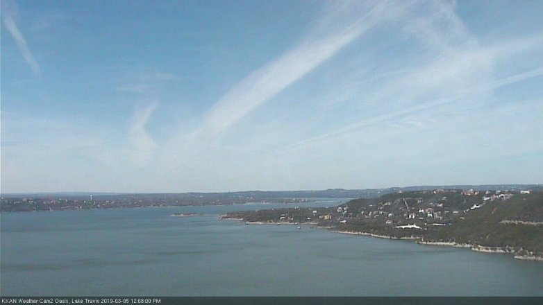 Lake Travis webcam, March 5, 2019 11:10 AM CT