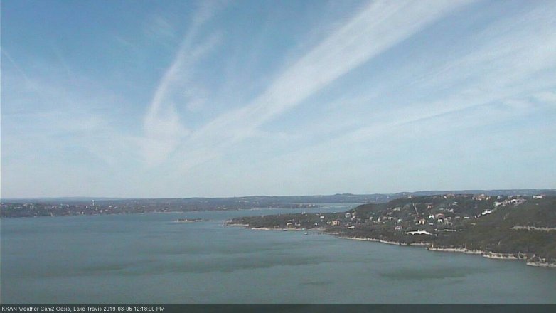Lake Travis webcam, March 5, 2019 11:20 AM CT
