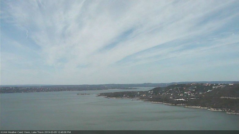 Lake Travis webcam, March 5, 2019 11:50 AM CT