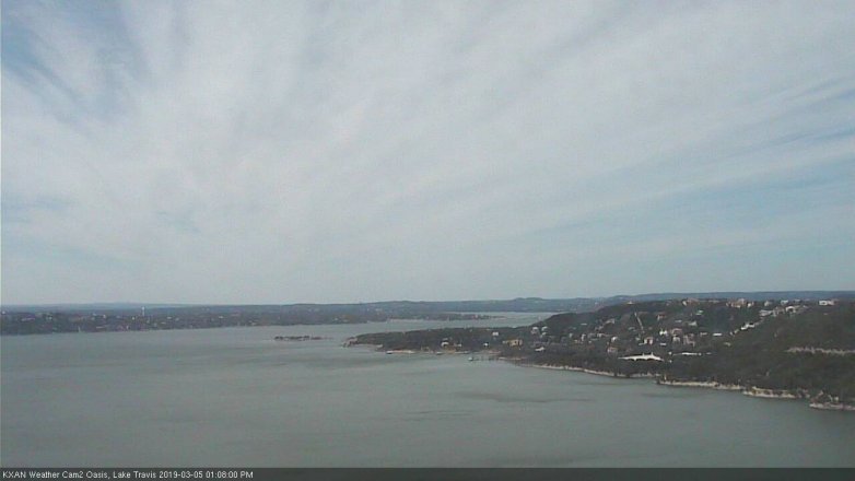 Lake Travis webcam, March 5, 2019 12:10 PM CT