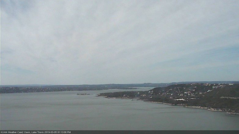 Lake Travis webcam, March 5, 2019 12:15 PM CT