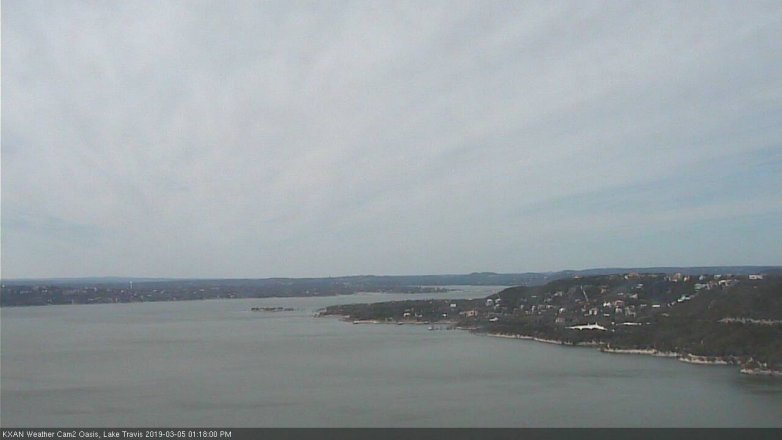 Lake Travis webcam, March 5, 2019 12:20 PM CT