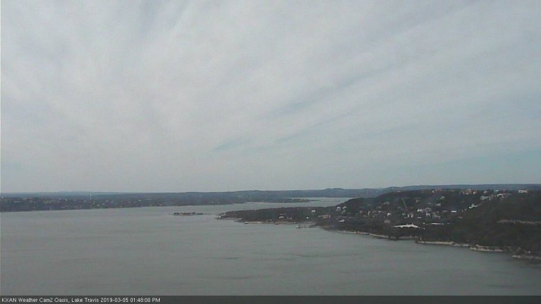 Lake Travis webcam, March 5, 2019 12:50 PM CT