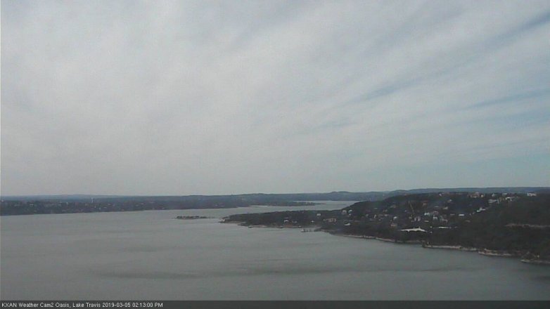 Lake Travis webcam, March 5, 2019 1:15 PM CT