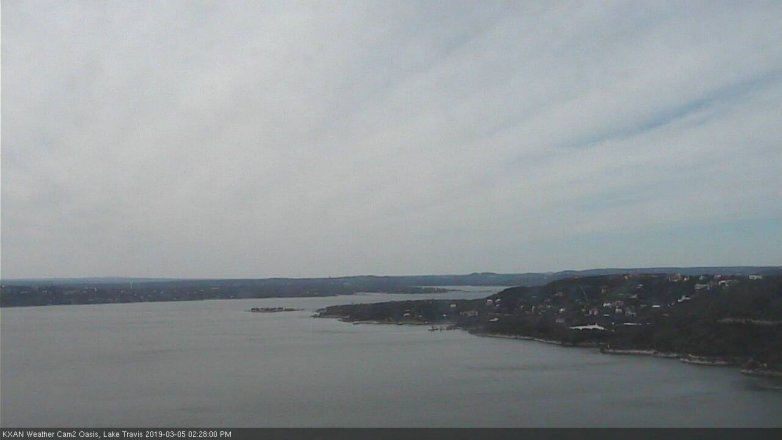 Lake Travis webcam, March 5, 2019 1:30 PM CT