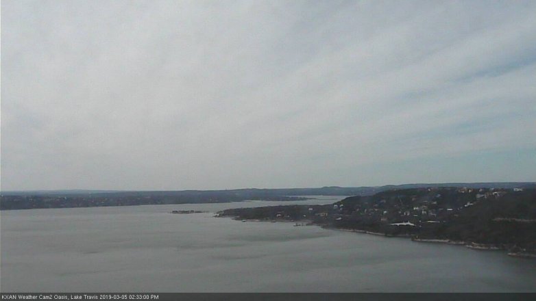 Lake Travis webcam, March 5, 2019 1:35 PM CT
