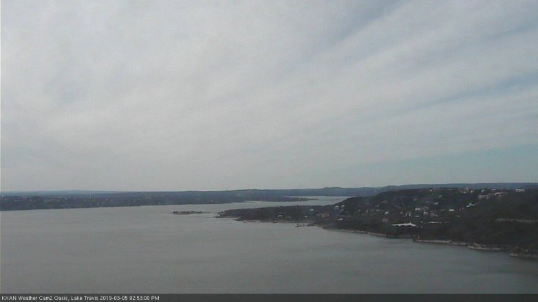 Lake Travis webcam, March 5, 2019 1:55 PM CT