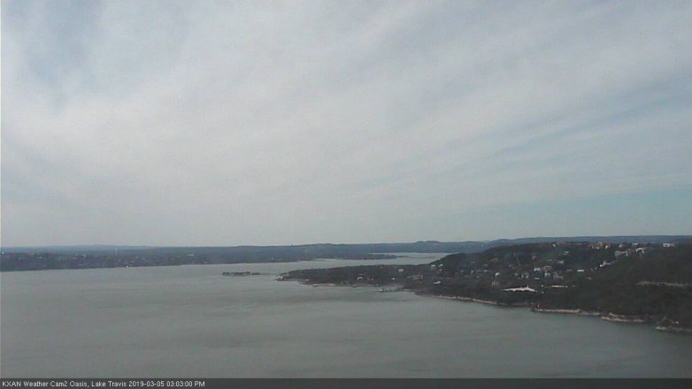 Lake Travis webcam, March 5, 2019 2:05 PM CT