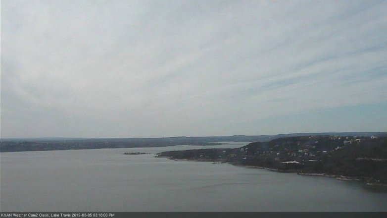 Lake Travis webcam, March 5, 2019 2:20 PM CT