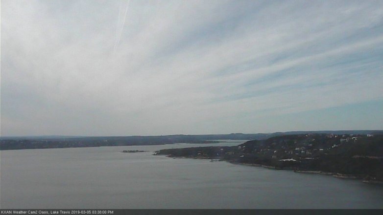 Lake Travis webcam, March 5, 2019 2:40 PM CT