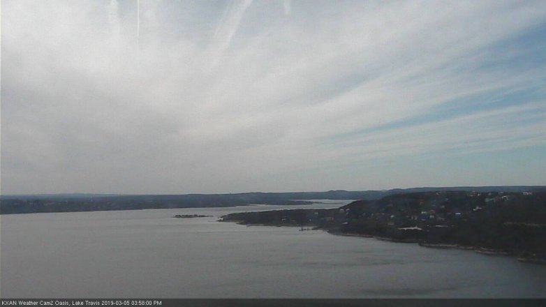 Lake Travis webcam, March 5, 2019 3:00 PM CT